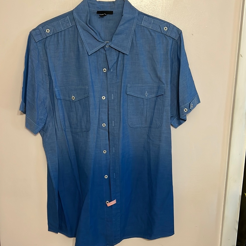 Men's Button Down Short Sleeve Shirt